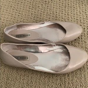 Tan Steve Madden flats